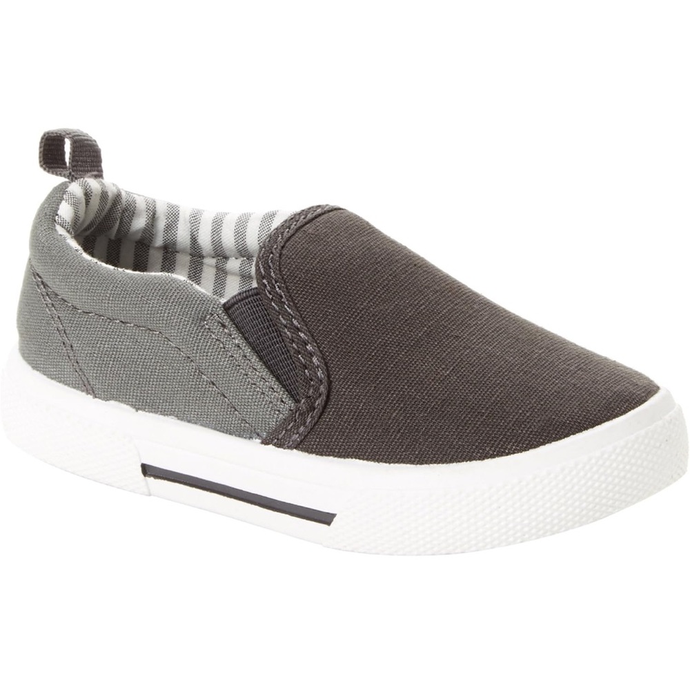 PLACEHOLDER for Simple Joys by Carter's Unisex Casual Slip-on Canvas Shoe